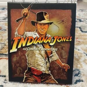 Indiana Jones The Complete Series Blu-Ray DVDs 4 plus Bonus Set